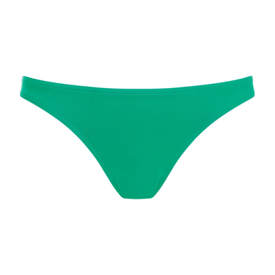 Giorgio Armani Eres  Fripon Bikini Bottom Swimwear In Ubwz Blu Graffite