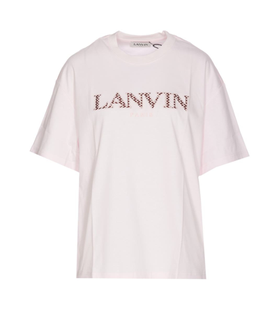 Lanvin T-shirts And Polos In Nude & Neutrals