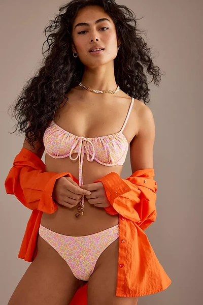 Kulani Kinis Blossom Bikini Bottom In Pink