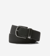 COLE HAAN COLE HAAN MEN'S 35MM REV STRETCH WEB BELT - BLACK SIZE 40