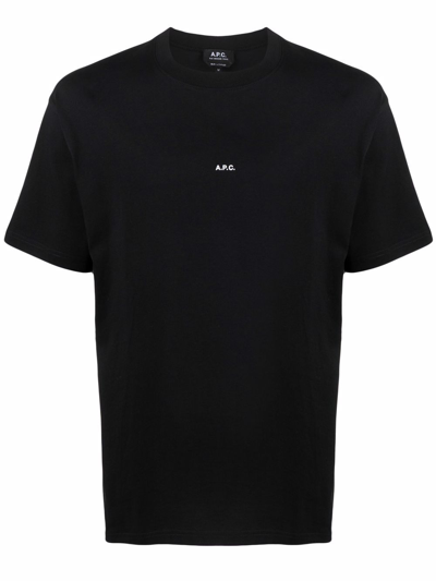 Apc Kyle T-shirt Men Black In Cotton