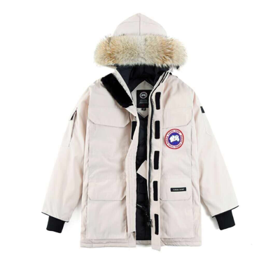 Pre-owned Canada Goose - Black Daunenjacke Keep Warm In Winter A Withhood//de// In Beige