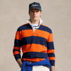 Ralph Lauren The Iconic Rugby Shirt In Newport Navy/sailing Oran