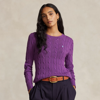 Polo Ralph Lauren Julianna Long Sleeve Pullover In Paloma Purple