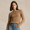 Ralph Lauren Sweaters In Collection Camel Melange