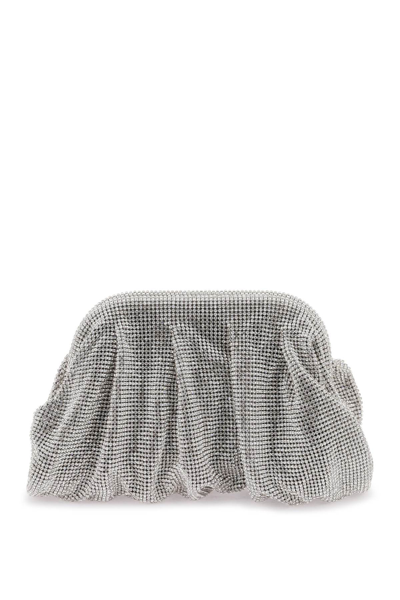 Benedetta Bruzziches Venus La Petite Clutch In Silver