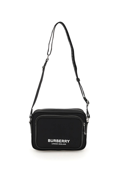 Burberry Econyl Crossbody Bag Men In Black