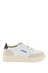 Autry Openwork Toe White Sneakers In Multicolor