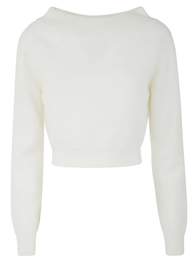 Semicouture Lucile Pullover Clothing In White
