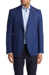 TED BAKER KEITH SLIM FIT PLAID WOOL SPORT COAT