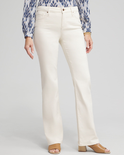 Chico's Girlfriend Flare Jeans In White