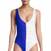 SOLID & STRIPED LUCIA COLORBLOCKED ONE-PIECE SWIMSUIT