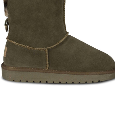 Cloud Nine Ladies Kamo Boot In Olive In Green