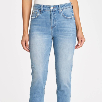 Pistola Monroe High Rise Cigarette Crop Jean In Blue