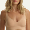 Commando Butter Soft Support Bralette In Brown