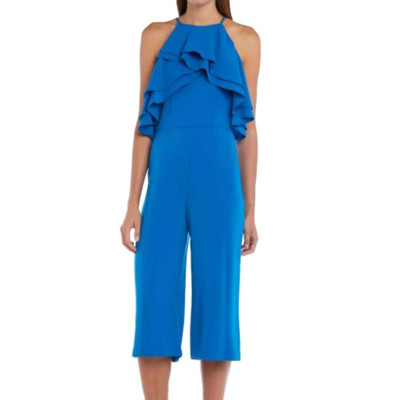 Issue New York Culotte Jumpsuit In Blue