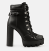 London Rag Willow Combat Boot In Black