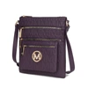 Mkf Collection By Mia K Jessy M Signature Crossbody Bag In Purple