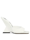 Shop Attico The  "cheope" Sandals In White