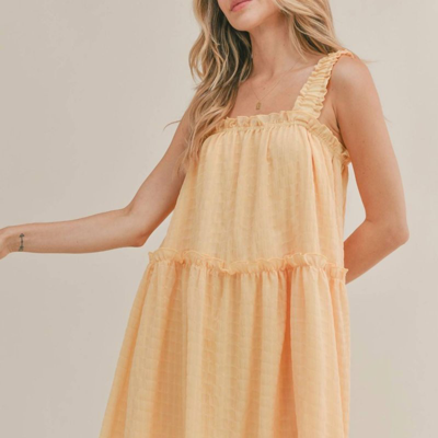 Sadie & Sage Spring Sunshine Mini Dress In Lemon In Yellow