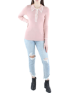 EQUIPMENT FEMME JULIANNE WOMENS COLLARED RIBBED KNIT PULLOVER SWEATER