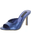 Aqua Aq Lucid Womens Open Toe Pumps Heels In Blue