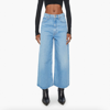 MOTHER SNACKS! THE DINNER BELL CROP JEAN IN WASH ALL YOU CAN EAT