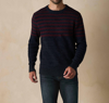 THE NORMAL BRAND PIQUE STITCH CREW IN MAROON