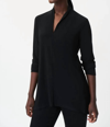 JOSEPH RIBKOFF V-NECK TUNIC IN BLACK