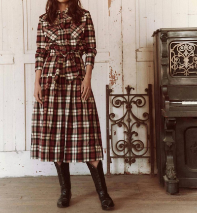 The Great The Highland Skirt In Mill Plaid In Multi