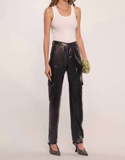 Heartloom Farris Faux Leather Pant In Black