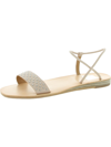 Dolce Vita Lumia Womens Studded Open Toe Flatform Sandals In Brown