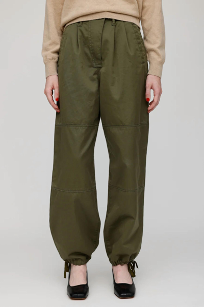 Moussy Fraser Cargo Pants In Khaki In Green