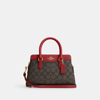 COACH OUTLET MINI DARCIE CARRYALL IN SIGNATURE CANVAS