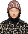 MAISON MARGIELA ORANGE HANDMADE LUREX BEANIE