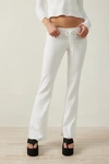 Out From Under Easy Does It Flare Pant In White, Women's At Urban Outfitters