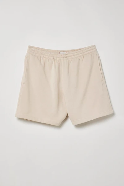 Bdg Bonfire Volley Lounge Sweatshort In Ivory, Men's At Urban Outfitters