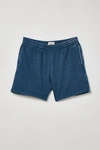 Bdg Bonfire Volley Sweatshort In Navy, Men's At Urban Outfitters