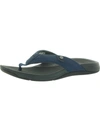 REEF PACIFIC MENS FAUX LEATHER HIGH ARCH SUPPORT FLIP-FLOPS