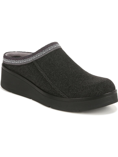 Bzees Flagstaff Womens Knit Slip-on Clogs In Black