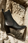 Ulla Johnson Taryn Chelsea Boot In Noir In Black
