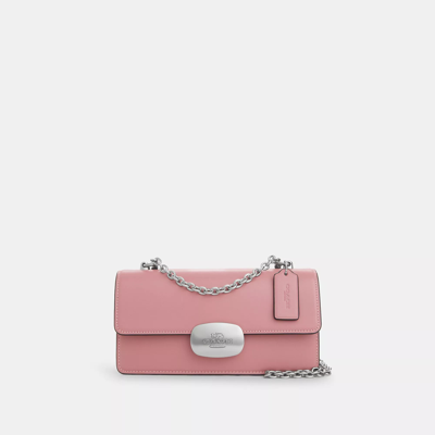 Coach Outlet Eliza Flap Crossbody In Pink