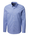Cutter & Buck Soar Tailored Windowpane Check Dress Shirt In Multi