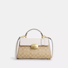 Coach Outlet Eliza Top Handle In Signature Canvas In Multi