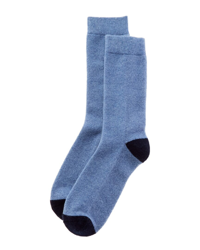 Amicale Cashmere Socks In Blue