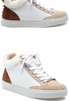 J/slides Leslie In White Multi In Multi