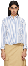 DRIES VAN NOTEN BLUE CLAVINI SHIRT