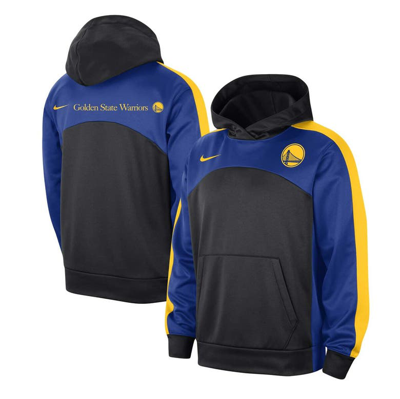Nike Golden State Warriors Starting 5  Men's Therma-fit Nba Graphic Hoodie In Black