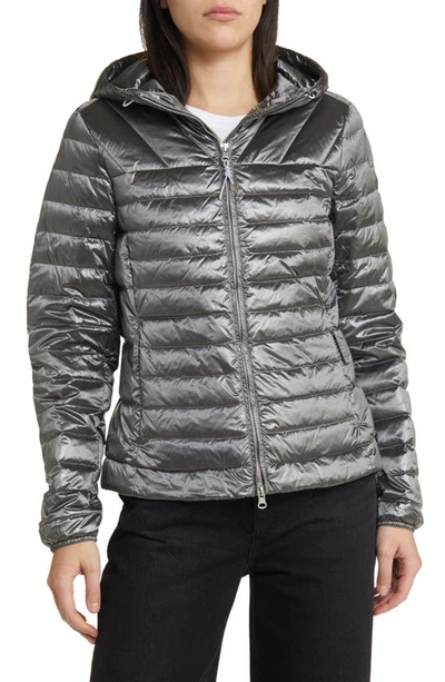 Parajumpers Miroku Water Repellent Quilted 750 Fill Power Down Puffer Jacket In Black