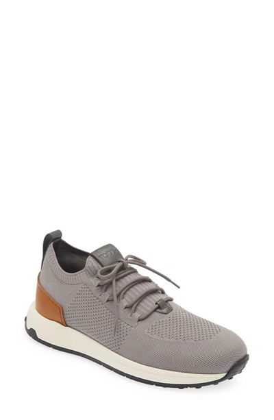 Tod's Calzino Sock Sneaker In Cenere Scuro